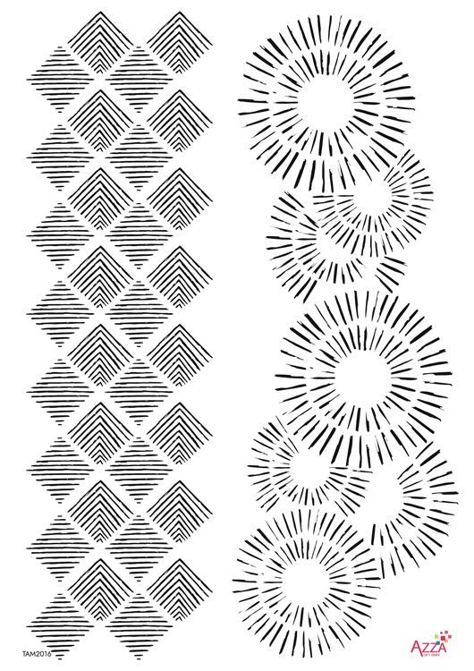 Maxistempel &#39;Boho&#39;