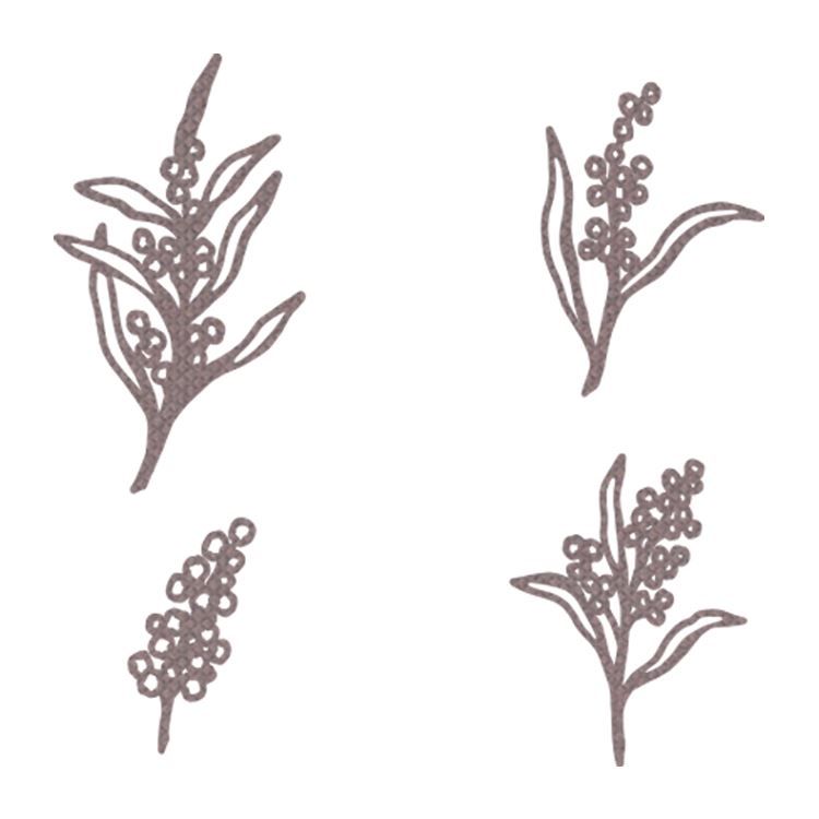 Stanzformen &#39;Mimose&#39;