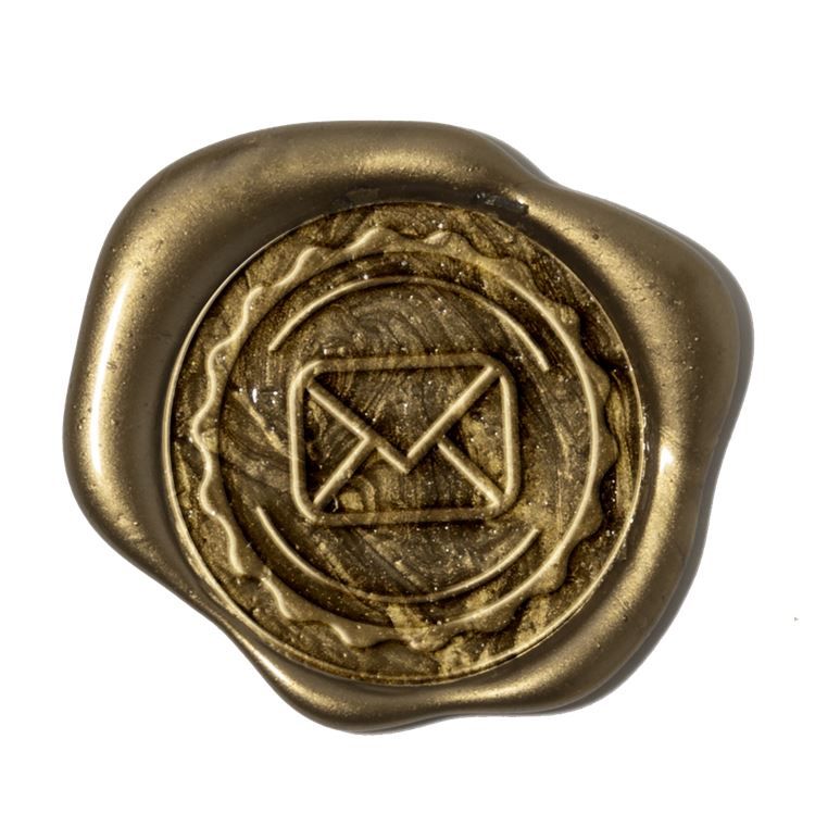 Wachssiegel &#39;Brief Philatelie&#39;