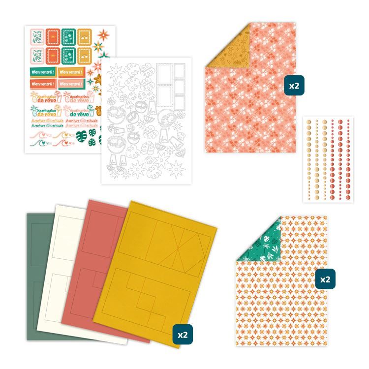 Izzy Book Nr. 3 &#39;Souvenirs de vacances&#39; 🇫🇷