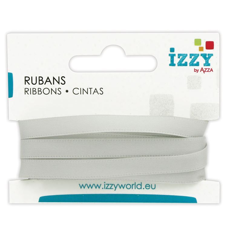 Satinband &#39;Hellgrau&#39; (6mmx5m)