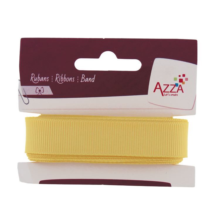 Ripsband &#39;Hellgelb&#39; (15mm x 3m)