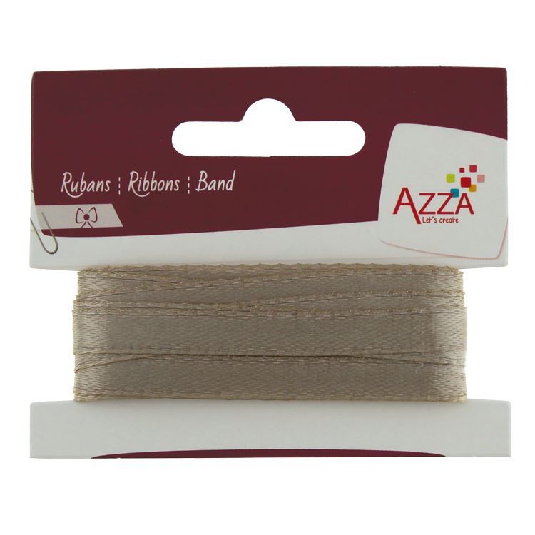 Satinband &#39;Taupe&#39; (6mmx5m)