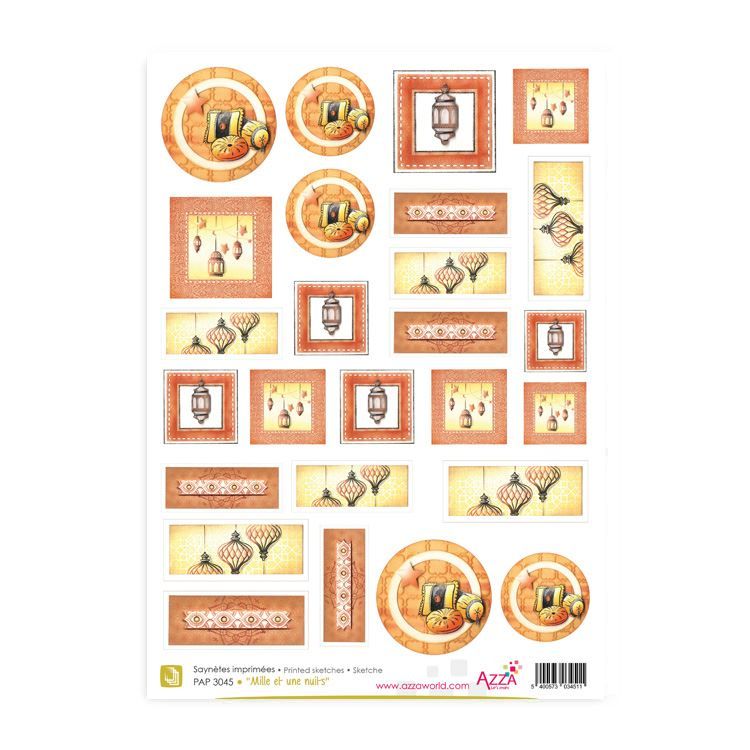 Motivpapier &#39;Tausendundeine Nacht&#39;