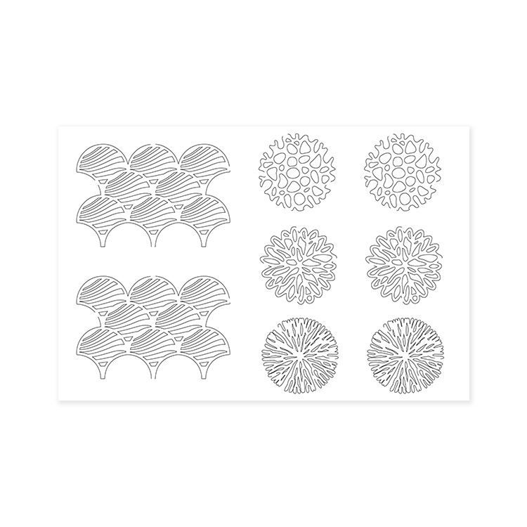 Konturenfiguren &#39;Meeresbrise&#39;