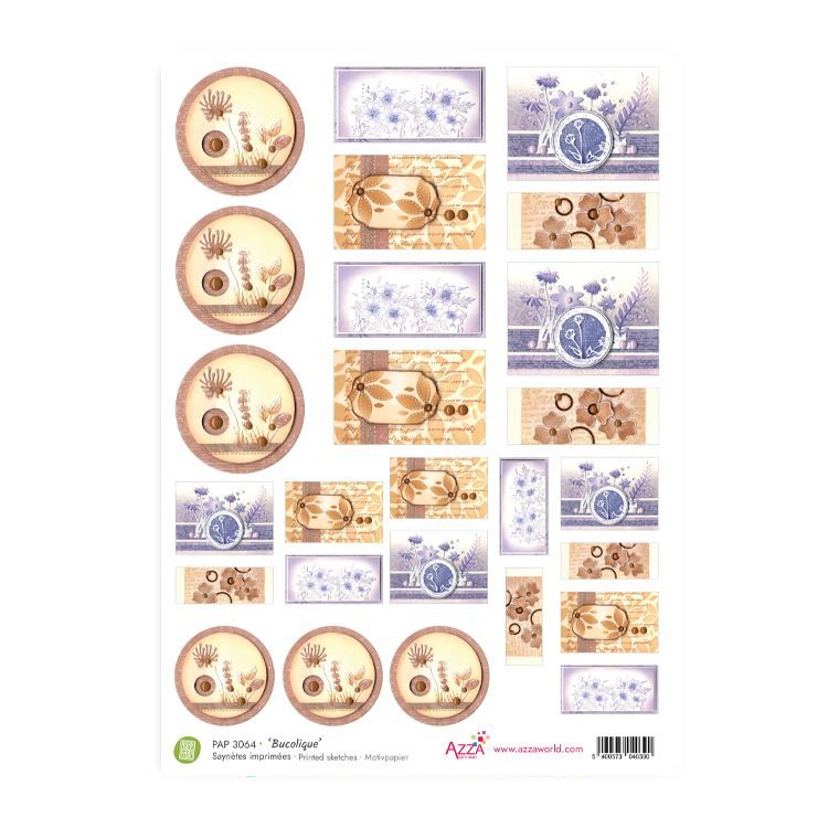 Motivpapier &#39;Ländlich&#39;