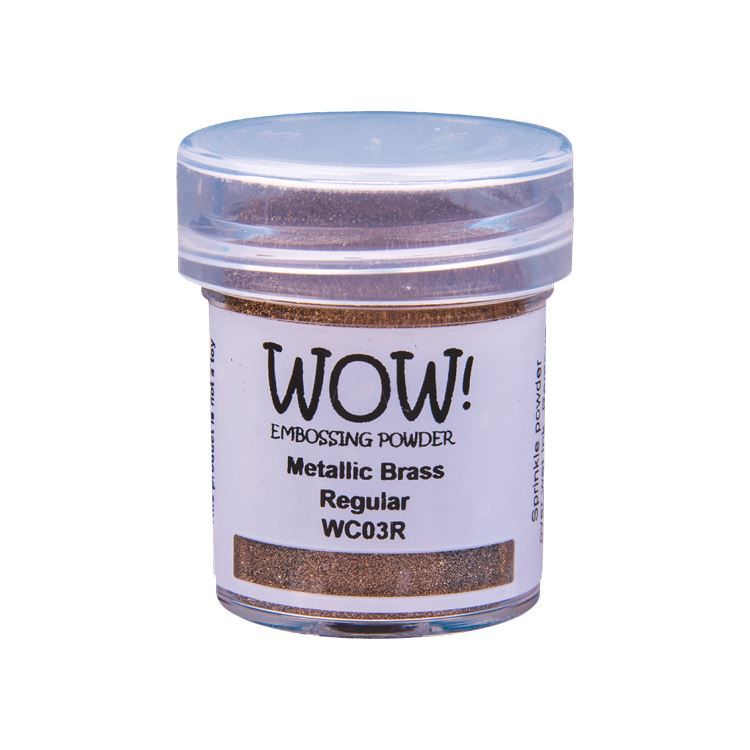 Embossingpulver &#39;Metallic Brass&#39; (Regular)