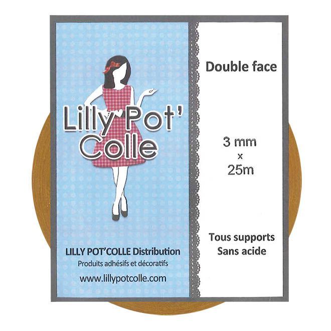 Doppelseitiges Klebeband (3mmx25m)