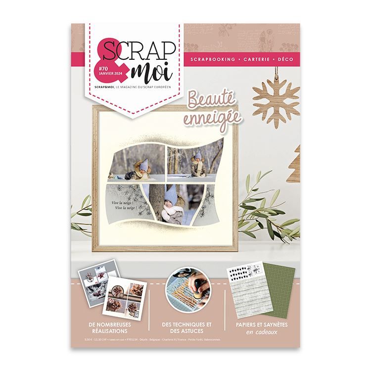 Scrap&amp;Moi Magazin Nr. 70 🇫🇷