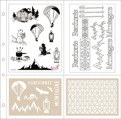 10 Einsteckhüllen Kollektion 1 (30x30) - 4 Fächer 10 Einsteckhüllen Kollektion 1 (30x30) - 4 Fächer