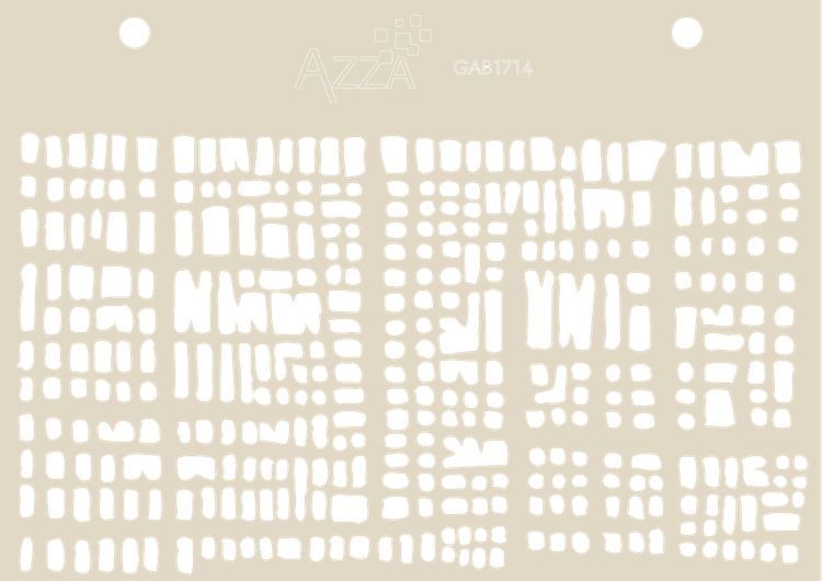 Texturschablone &#39;Ganz sanft&#39; (1 Stk.)