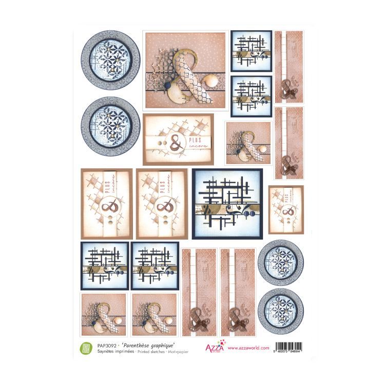 Motivpapier &#39;Grafische Momente&#39;