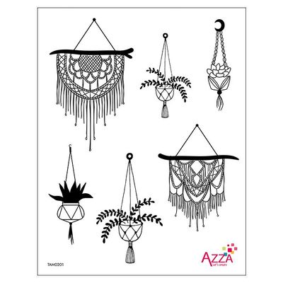 Diamantstempel ‘Makramee’ Diamantstempel ‘Makramee’