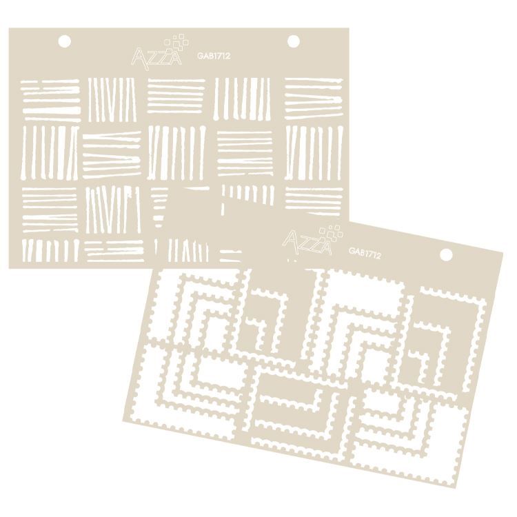 Texturschablonen &#39;Philatelie&#39;