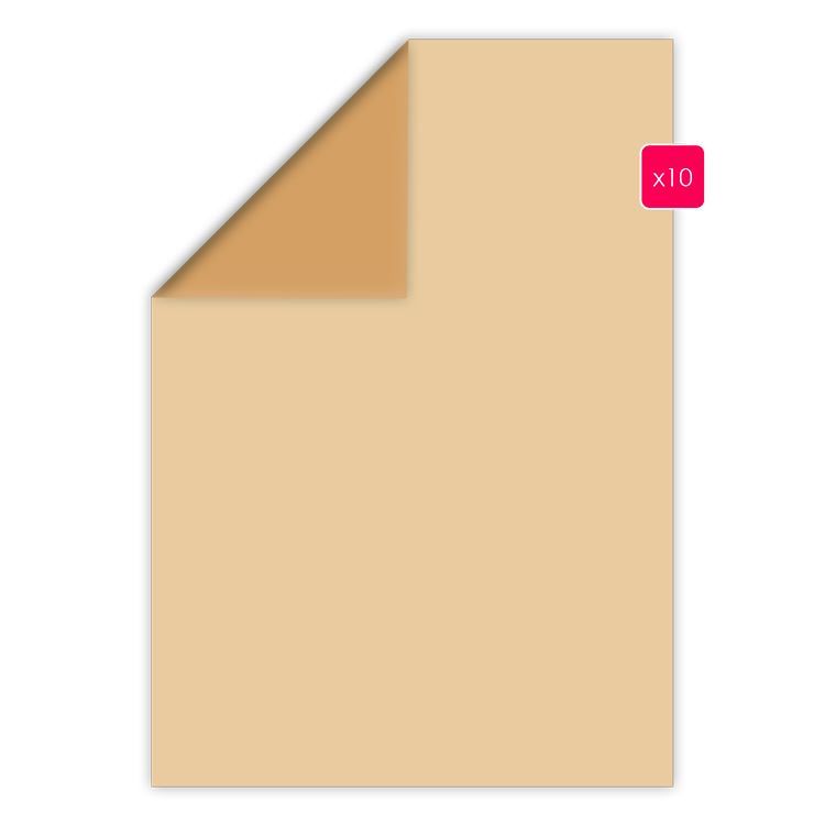 Duopapier A4 &#39;Leinen - Panama’ (10 Stk.)