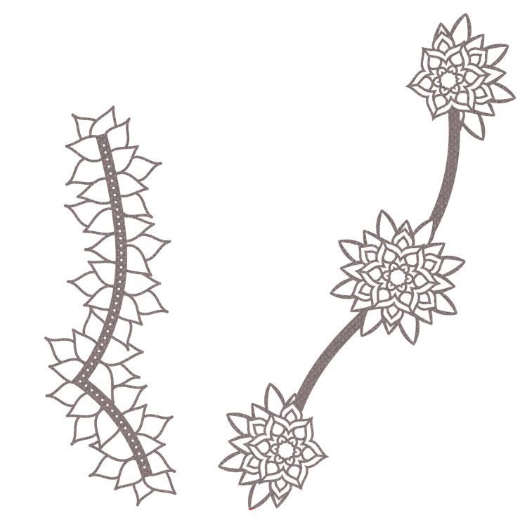 XL-Stanzformen &#39;Künstlerische Symbole&#39;