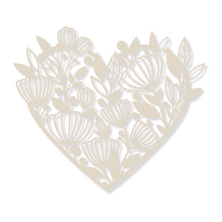 Randschablone &#39;Herz&#39; (1 Stk.)