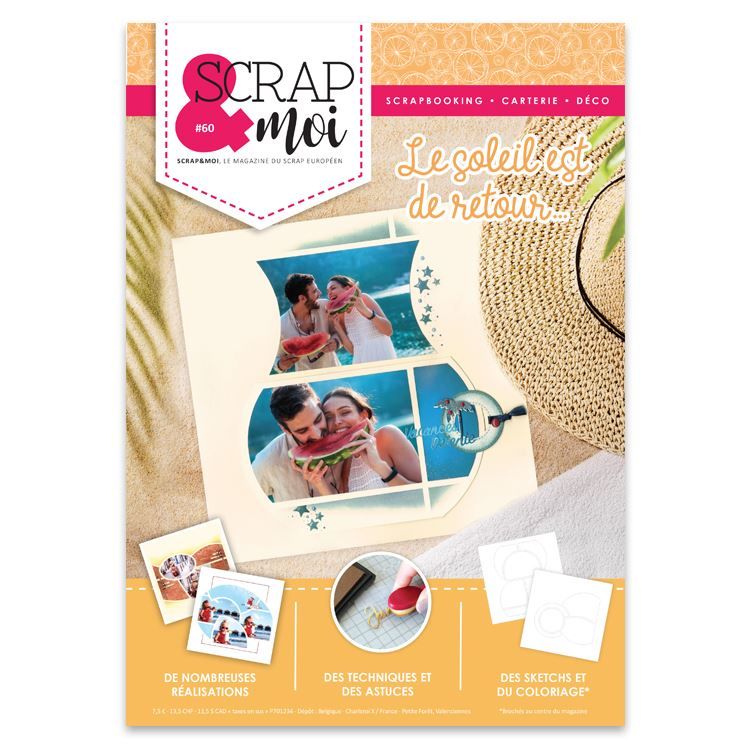 Scrap&amp;Moi Magazin Nr. 60 🇫🇷