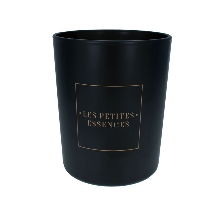 Kerzenglas 180 g – Matt Schwarz