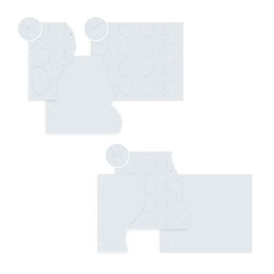 Set zugeschnittene Seiten &#39;New Delhi I&#39;