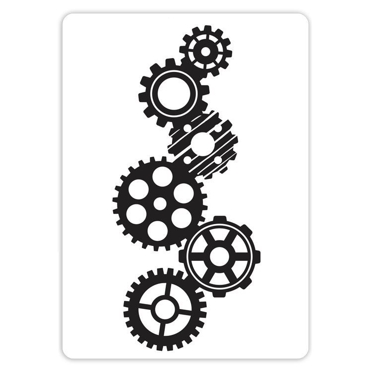 Prägeform ‘Zahnräder’ (A6)