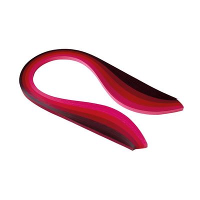 Set Quilling-Papier ‘Rot-Rosa’
