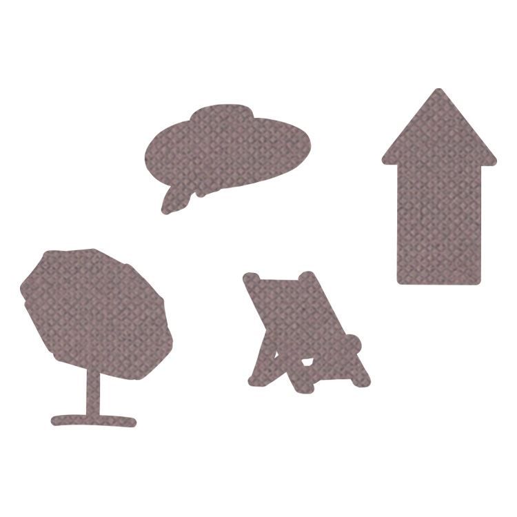 Stanzformen &#39;Sommerduft&#39; (Kontur)