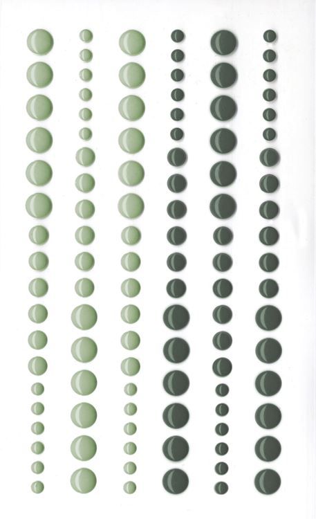 Harzperlen &#39;Graugrün-Tannengrün&#39;