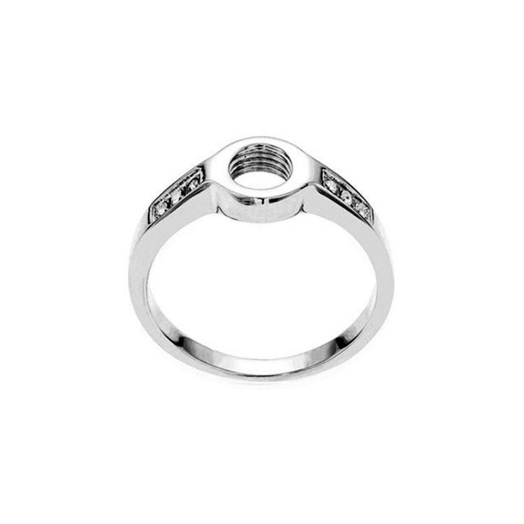 Bague évolutive avec pas de vis en acier T 49