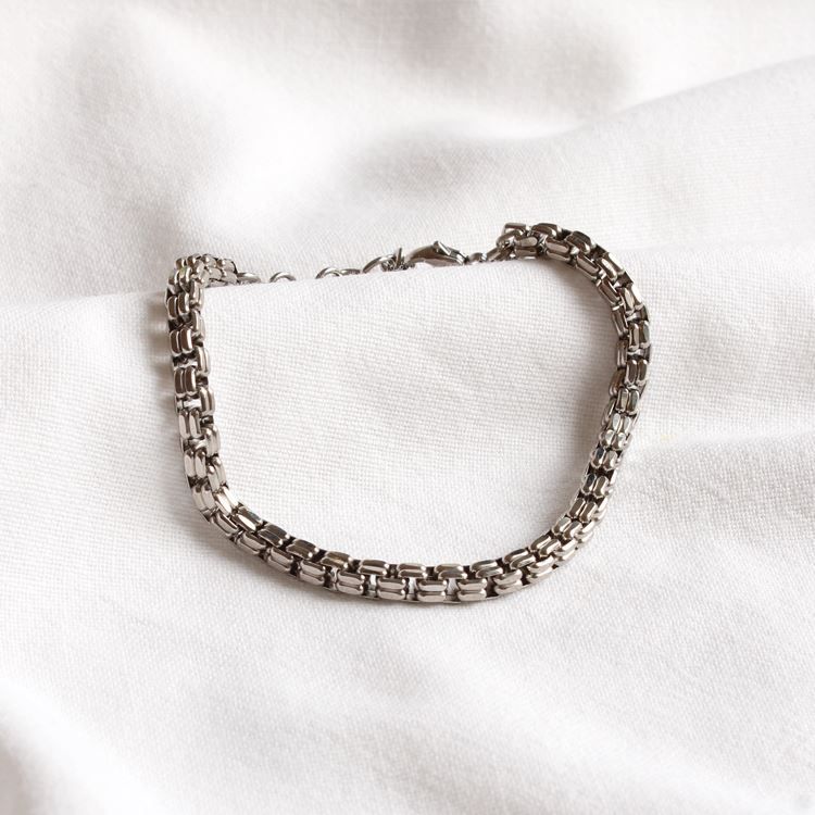 Bracelet maille carrée Pal