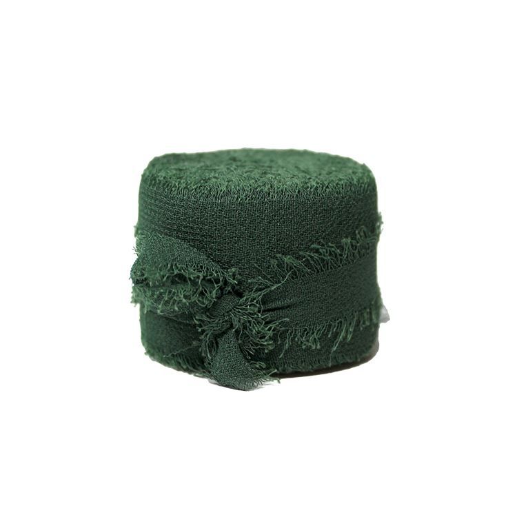 Chiffonband &#39;Tannengrün&#39;