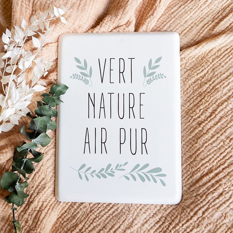 Plaque air pur