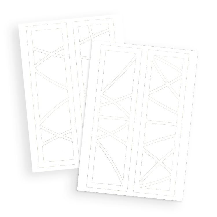 Konturenfiguren &#39;Rahmen Casablanca - Irisierend&#39;