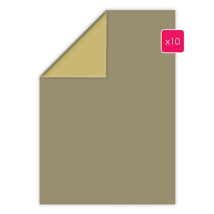 Duopapier A4 &#39;Flechte - Unterholz&#39; (10 Stk.)