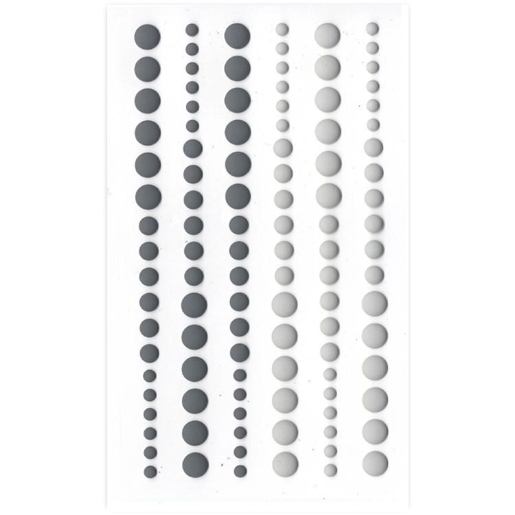 Matte Harzperlen &#39;Schiefer&#39;