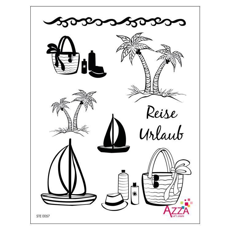 Diamantstempel &#39;Reisetagebuch&#39;