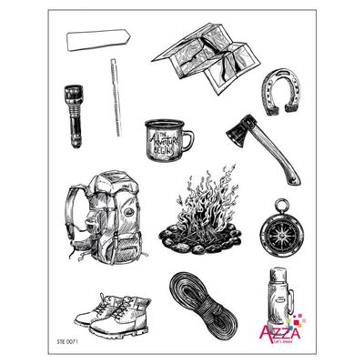 Diamantstempel &#39;Urlaub in den Bergen&#39;