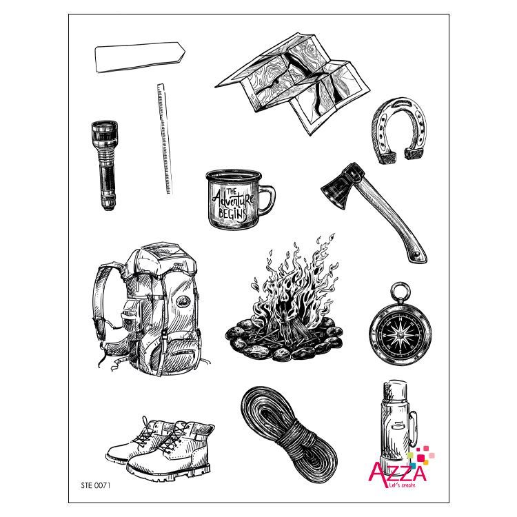 Diamantstempel &#39;Urlaub in den Bergen&#39;