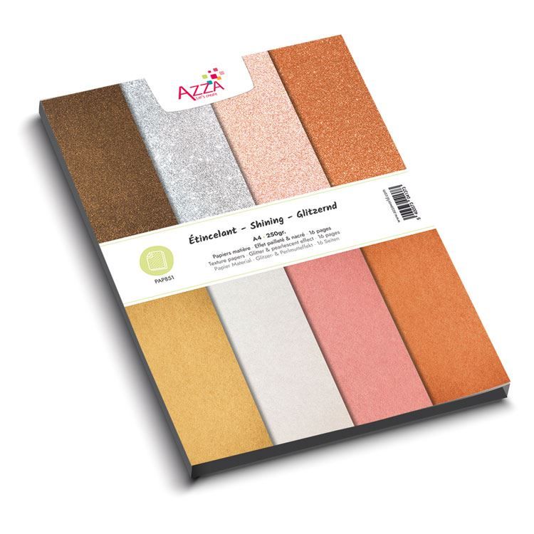 Papierblock A4 &#39;Glitzernd&#39;