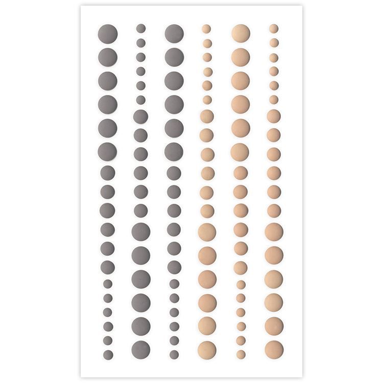 Matte Harzperlen &#39;Muskat&#39;