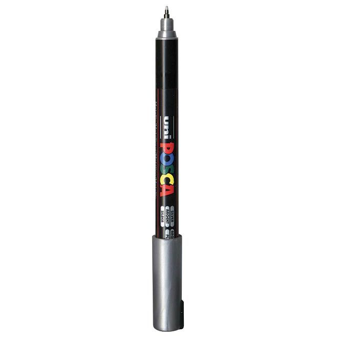 POSCA Marker 0,7 Strichstärke - Silber
