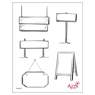 Diamantstempel &#39;Holzpaneele&#39;