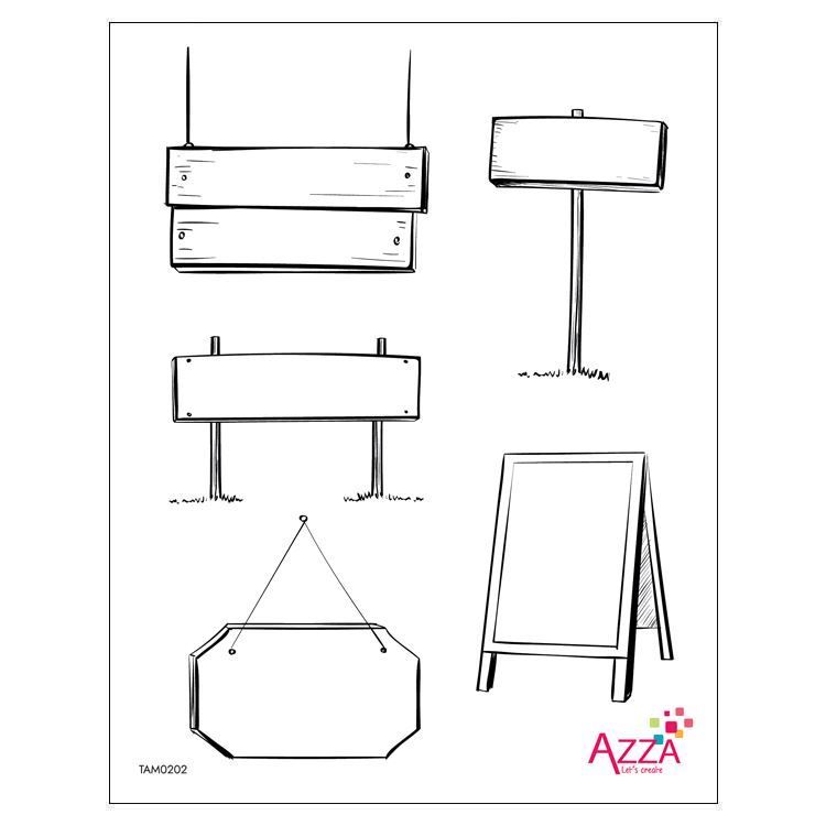 Diamantstempel &#39;Holzpaneele&#39;