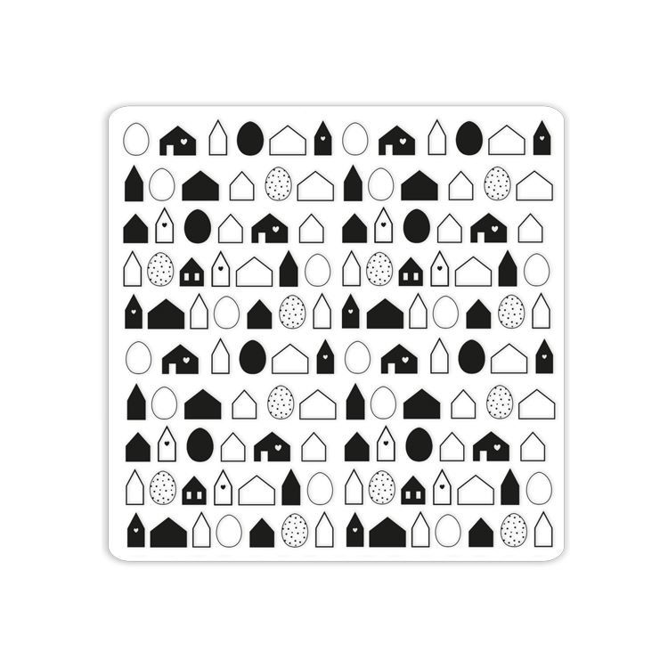 Prägeform ‘Frühlingsmorgen’ (15x15cm)