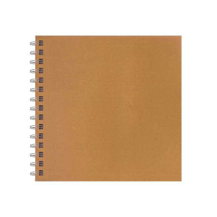 Spiral Notizbuch &#39;Kraft&#39; (20x20 cm)