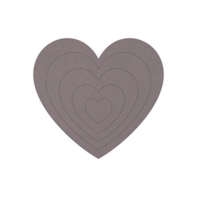 Stanzformen &#39;Konzentrische Herzen’