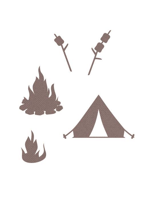 Stanzformen &#39;Großes Camp&#39;