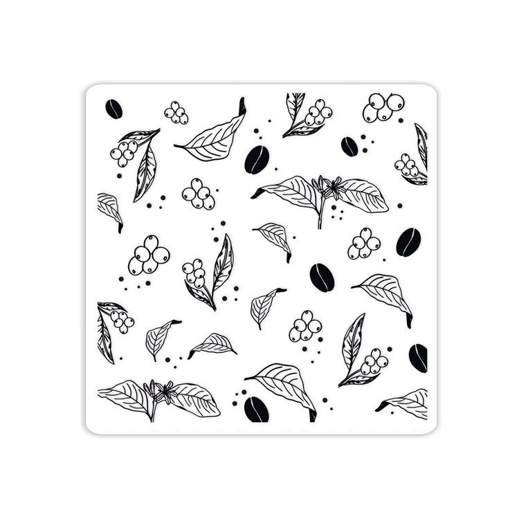 Prägeform &#39;Kaffeemomente&#39; (15x15cm)