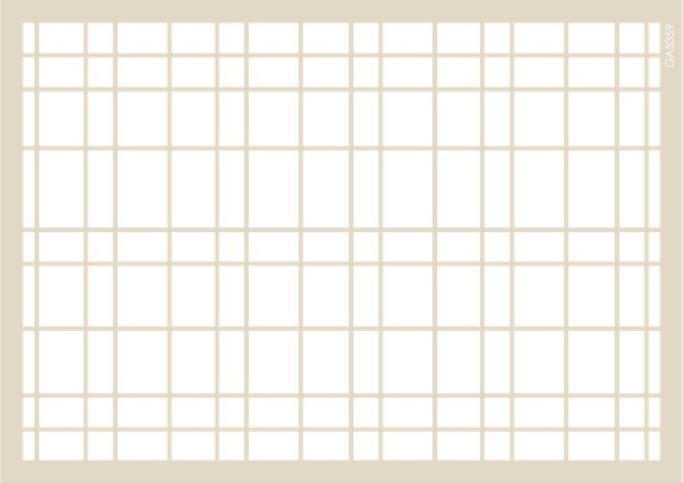 Texturschablone ‘Sommerpause’ (1 Stk.)