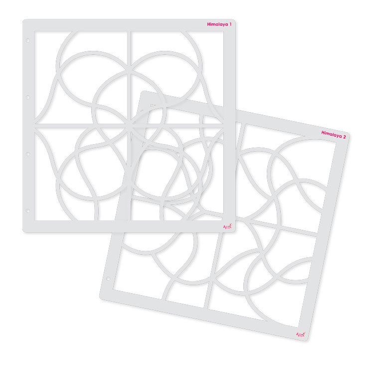 Fotoschablonen &#39;Himalaya&#39; (30x30cm)